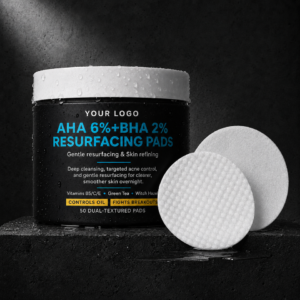 Deep Cleanse Resurface Skin Control Oil Reduce Congestion Smooth Texture Blemish Low MOQ GMPC OEM ODM AHA BHA Resurfacing Pads