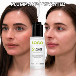 FATAZEN OEM Hydrating Firming Lifting Skin Plumping Fine Line Reducing Filler Results 2-Phase Low Molecular Collagen Cream Serum