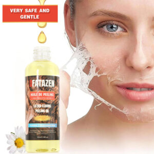 FATAZEN New Arrive Black Skin Strong Bleaching Oil Dead Skin Remover Body Face Care Extra Strong Whitening Yellow Peeling Oil